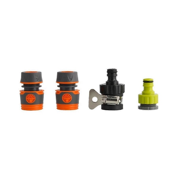 CASA 2 Sæt Holdbar Universal Vandhane Adapter Plastik Slange Tilslutning Slange Vanding Have Sæt til 1