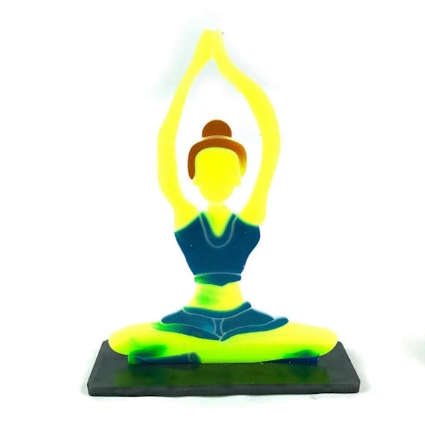 DIY Yoga Pige Epoxystøbeform Kontorpynt