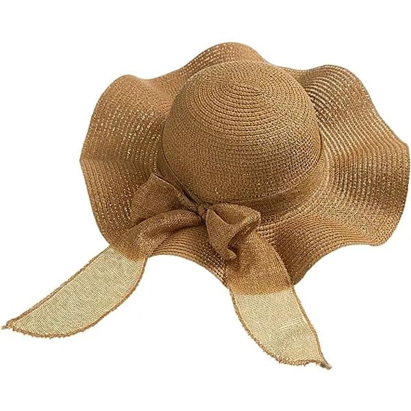 2-pack Familj Matchande Sommar Strand Solhatt Bredbrättad Förälder-Barn