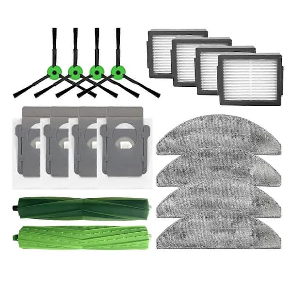 For IRobot Combo I5 / I5+ / J5 / J5+ Robot Vacuum Cleaner Replacement Main Side Brush HEPA Filter Mop Pads D As Shown As Shown