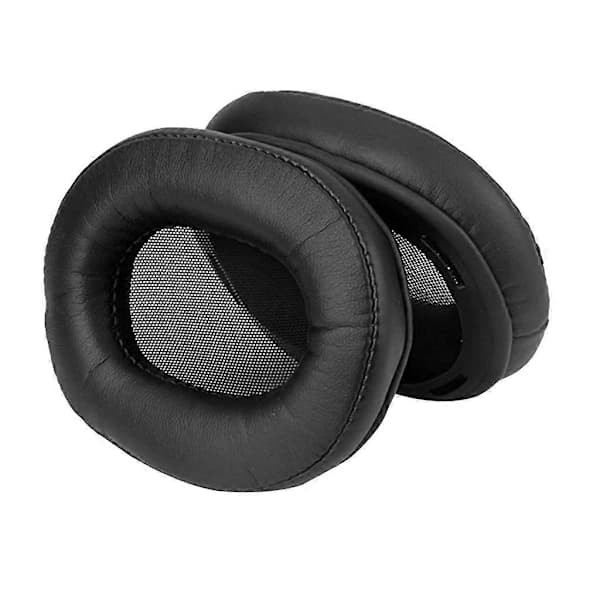 Premium Ørepuder Reparationsdele til MDR-1R MDR-1RNC Hovedtelefoner Sort