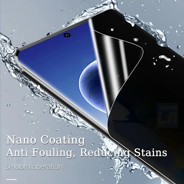 3 stk. Anti-Spy Hydrogel Film til Samsung S23 S21 S22 S24 Ultra S10 Plus S20 Fe Privatlivsbeskyttelse Tør Samsung S22 Ultra Samsung S22 Ultra 3Pcs