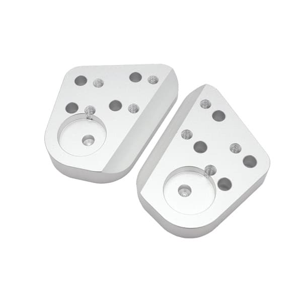 2 moottoripyörätarviketta, ohjaustangon korotuspala