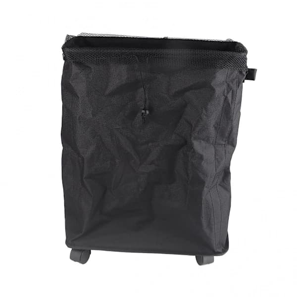 Laundry Basket with 4 Rolling Wheels and Handle for Household Storage Oxford Cloth Black