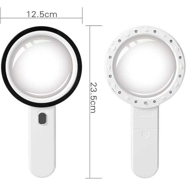 Magnifier - 125mm Large Distortion-Free Reading Magnifier