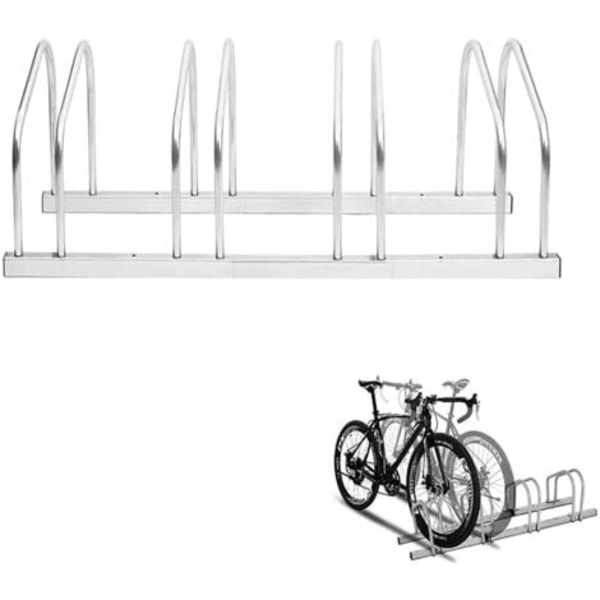 DPZO 4 Cykelgolvparkering Justerbart Förvaringsställ Cykelställ Parkeringsgarage.ca