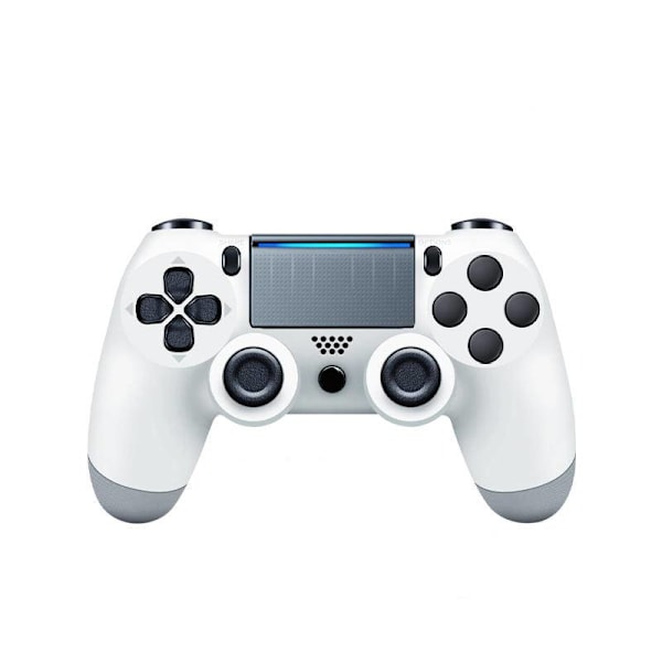 PS4 Handkontroll DoubleShock Trådlös för Play-station 4_ca White