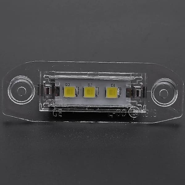 {ca}2 stk. LED-nummerpladelys til S80 Xc90 S40 V60 Xc60 S60 C70 V50 Xc70
