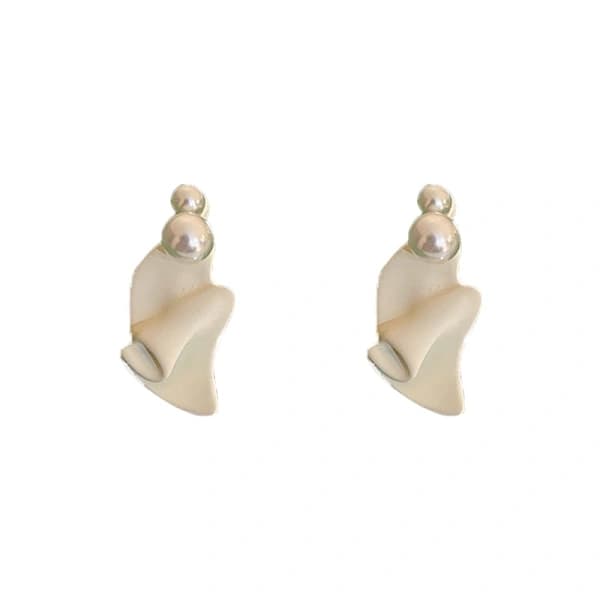 Sølvnål Perle Vintage Design Øredobber