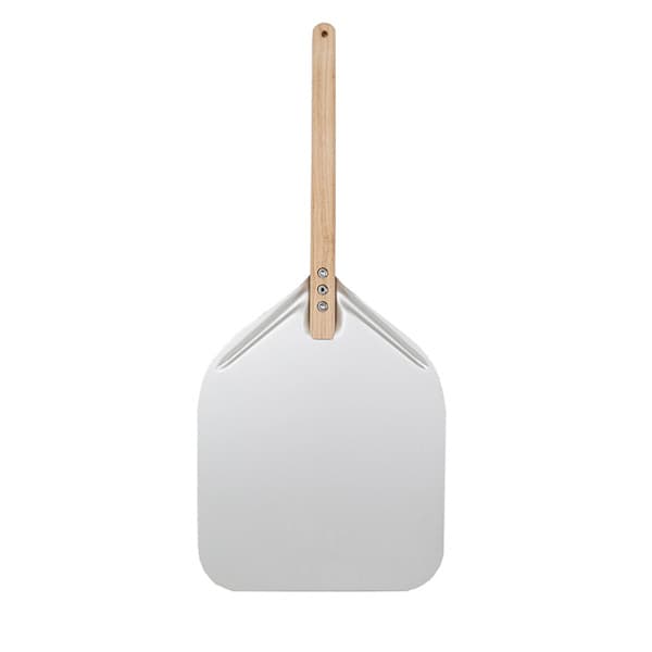 12/14 tums pizzaspade i aluminium med långt T-handtag E