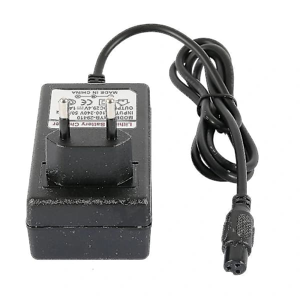 Scooterlader, 24V, 1 meter strømadapter for Razor E100 E125 E150 E175 E200 E300 E500
