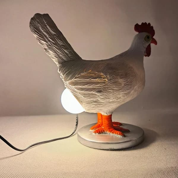 Hön-hahmo USB-yövalo, pihasisustus