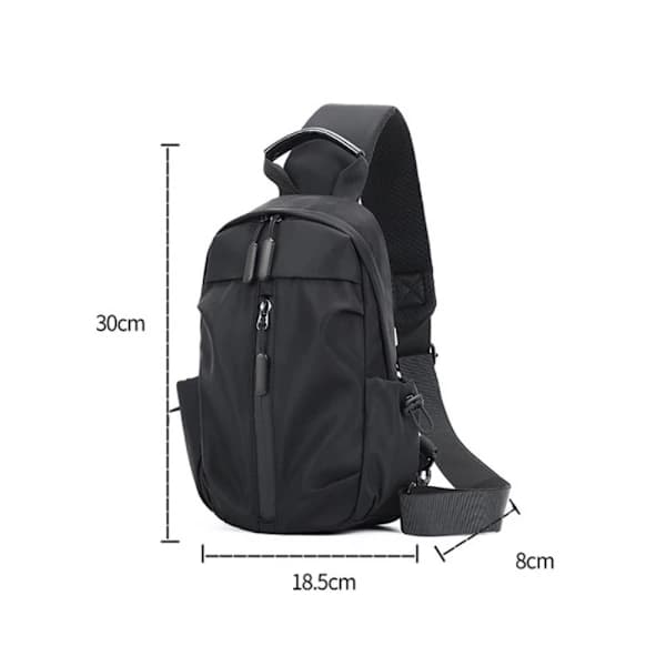 Sling Bag Bröstväska SVART svart[ca]