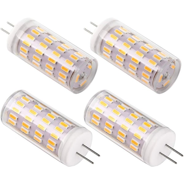 G4 LED 12v 4w Ljuskälla Varmvit 3000K Icke-dimmbar 4-pack