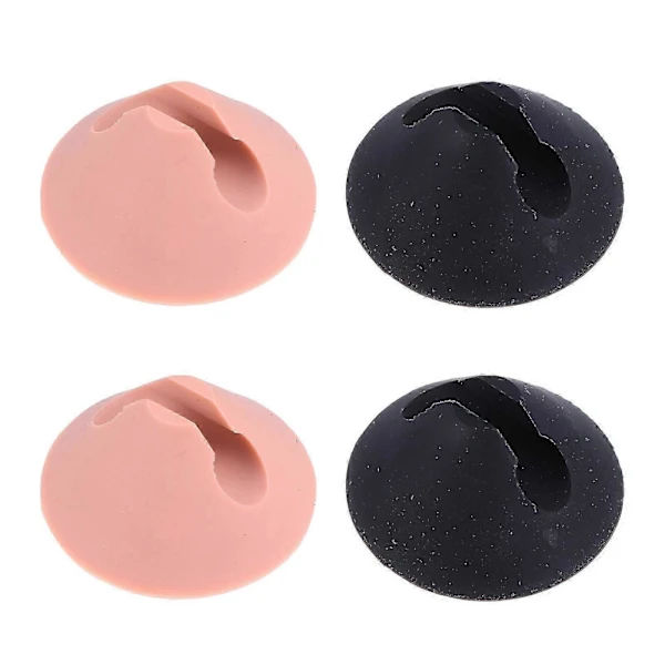 Silikon Stolsbensskydd 4-pack Bords Skrivbords Möbel Skydd