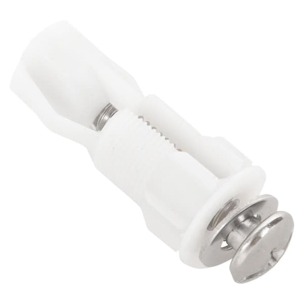 Toaletthängels skruvar WC-hål Fixering Enkel installation 2-pack