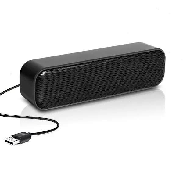 USB-drevne datamaskinhøyttalere, kablet mini lydplanke for PC