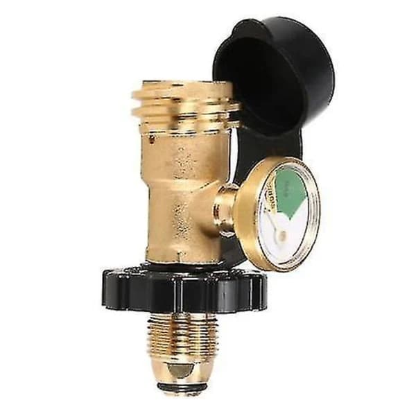 Universal US Cylinder POL-konvertering til QCC1/Type 1-tilslutning Propantankmåleradapter
