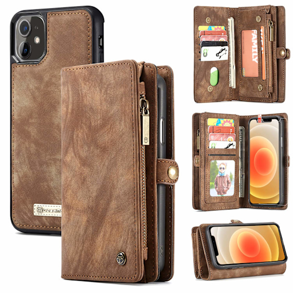 caseme 008 til iPhone 11 brun brun brown