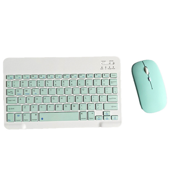 Oppladbart Bluetooth-tastatur og mus for Android/iOS