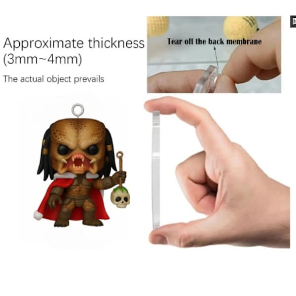Kpop Devil Hunter Juletrepynt Akrylhengende Dekor