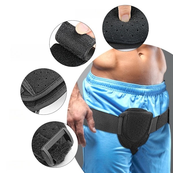 Brokkbind / brokkbelte med justerbare stropper