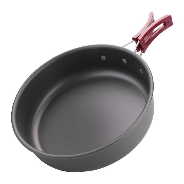 CASA Camping Stegepande Udendørs Camping Bærbar Non-Stick Madlavning Picnic Vandreture Kogegrej Køkkenredskab F