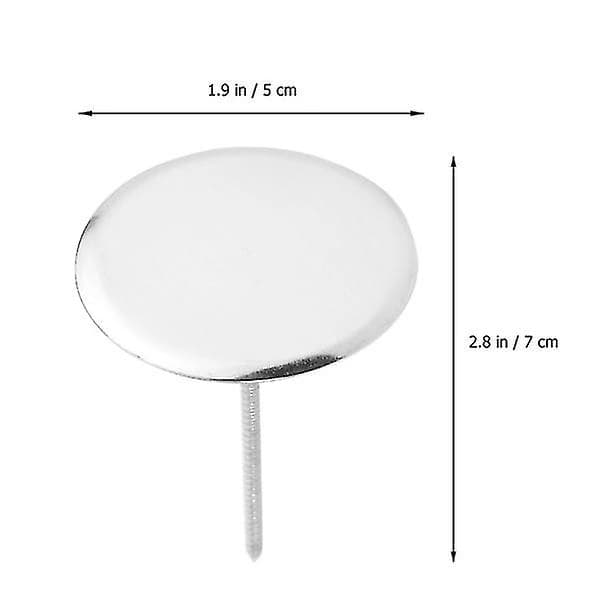 Kakedekorasjonsspiker 4 stk L 5 cm rustfritt stål