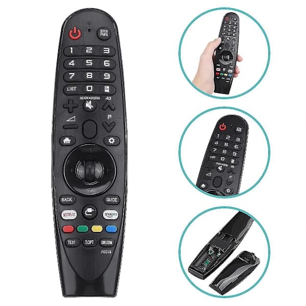 Erstatningsfjernkontroll Stemme Universal For LG Magic Smart TV AN-MR650A