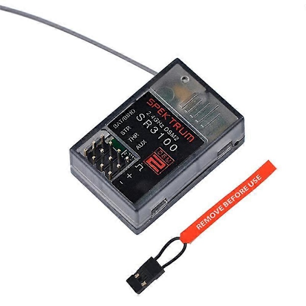 CASA 2.4GHz SR3100 DSM2 3-kanavainen pinta DSM2 -vastaanotin RC-autoon ja RC-veneeseen