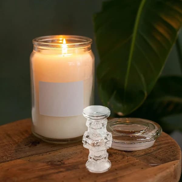 8 stk. Glas Hs Bryllup Tick Transparent Glas D Måtte