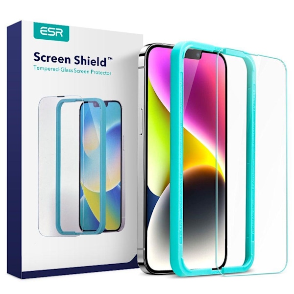 ESR iPhone 15 Plus / 14 Plus / 13 Pro Max Näytönsuoja SHIELD Sis. Kehys