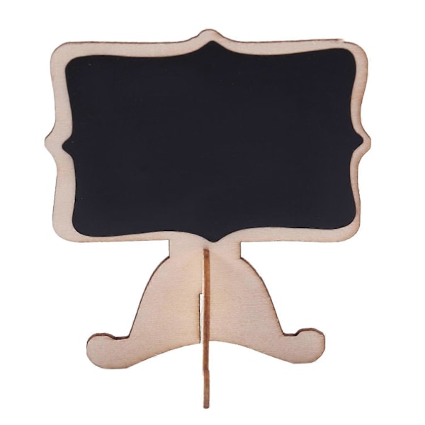 CASA 10 stk Mini Tre Bryllup Tavle Melding Bordnummer Krittavle