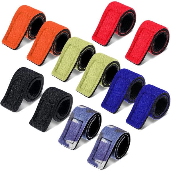 Fiskestang Wrap Strap Stangbelte Elastisk Stangholder Elastisk Fiskeutstyr Stangbånd Kaste Stangbånd