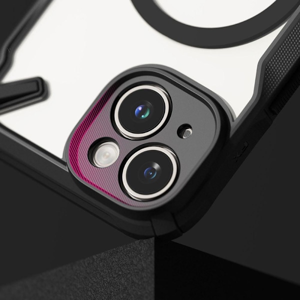 Ringke iPhone 15 Plus Deksel MagSafe Fusion X Matt Svart