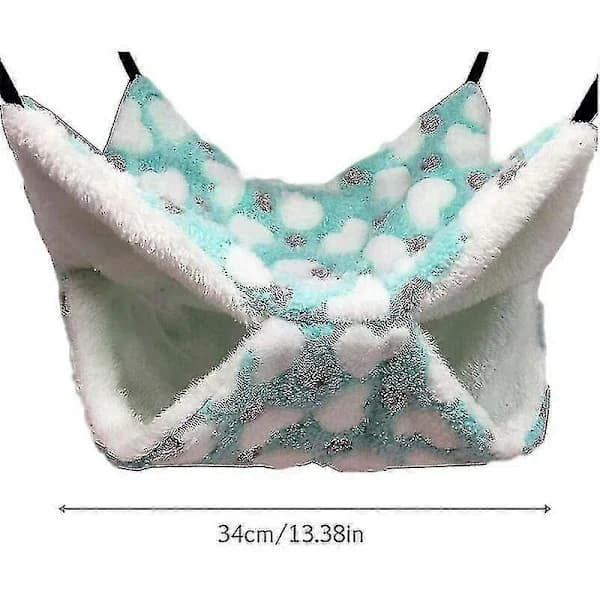 Small Pet Hammock, Guinea Pig Cage Hammock, Double Layer Pet Hammock, For Ferret Gift
