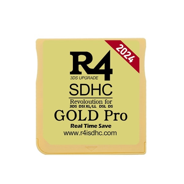R4 Spilkort R4 Burning Card 2024 Ny Version R4I SDHC Sølv Kort Guld Kort Hvidt Kort NDS Spilkort 2023 Sølv Kort 2023 Silver Card