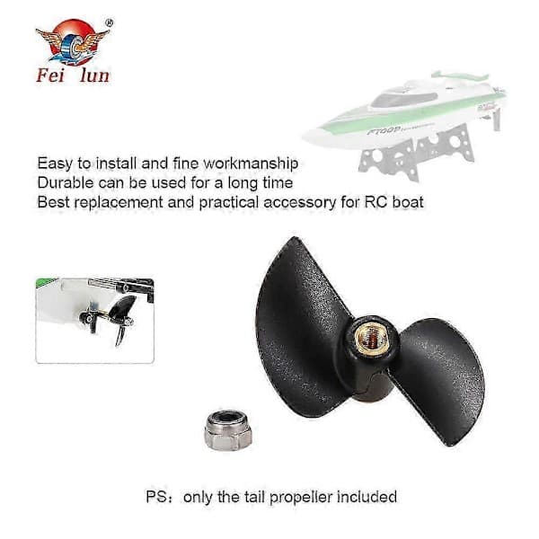 Feilun Ft009-12 Akterpropeller Båt Reservdel För Feilun Ft009 Rc Båt