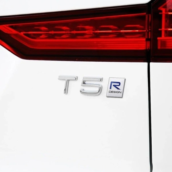 3D Metall R Design Awd Polestar Logotyp Baklucke Emblem Badge Dekaler för Volvo V40 V60 C30 S60 S80 S90 Xc90 Xc60 Xc40 7