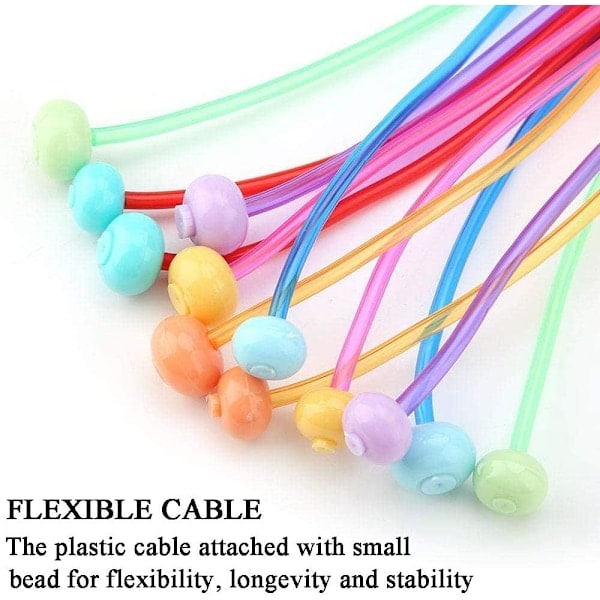 Tunesiske hæklenåle med kabel, 120 cm, 12 afghanske hæklenåle 3,0 mm - 12,0 mm til tæpper, halstørklæder, blomster, duge, sjaler og mere