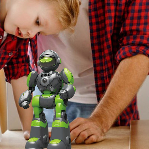 AI Robotstemme til Børn, Musikdans & RC Programmerbart Legetøj Pink Pink