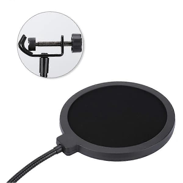 15,5 cm:n halkaisijan pop-suodatin mikrofonille äänitysstudioon