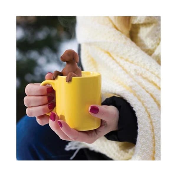 Teinfuser formet som en pølsehund