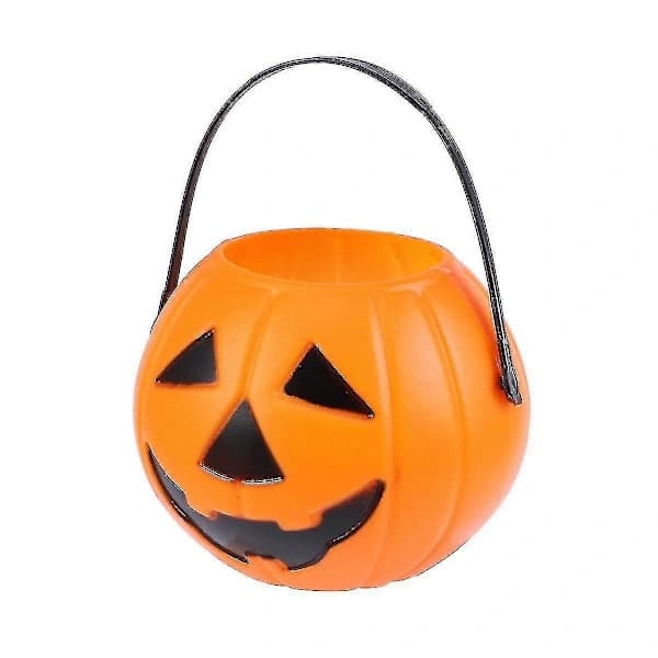 Halloween Håndholdt Godteribøtte Rekvisitter - Liten Gresskardesign