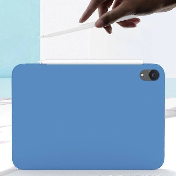 Til iPad mini 2024 / mini 6 Mutural Silikone Mikrofiber Tablet Cover