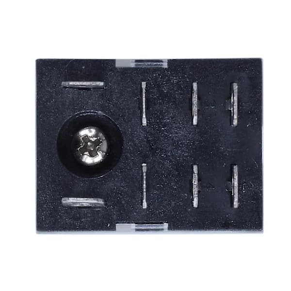 JQX-13F LY2 DC 12V Spolerelæ med 8 ben, DPDT, Grøn LED