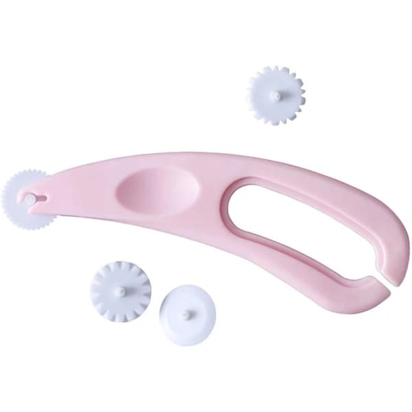 Fondant Roller Cutter Cake Embosser Lattice Roller Tool Bakning DI