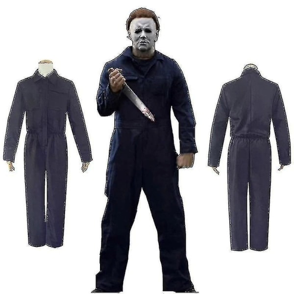 Halloween Moonlight Panic Michael Myers Halloween Kostym Cosplay V L_ca L