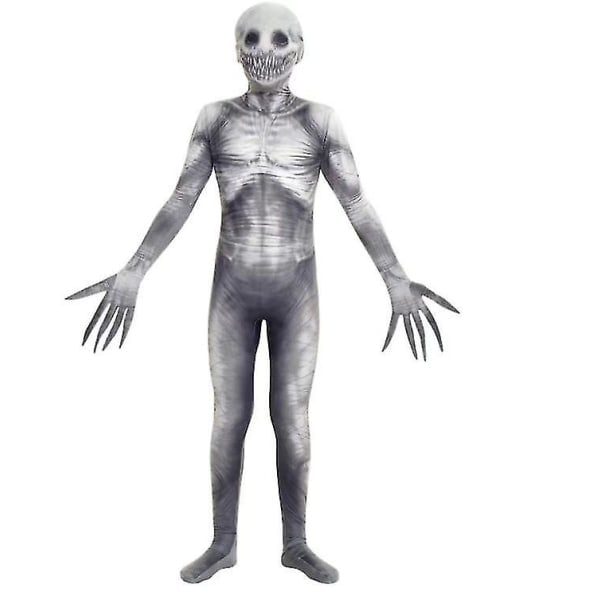 Zombie Onesie + Kranie Cover Cosplay Horror Spil Forældre-barn festkostume Halloween-1 170_ca
