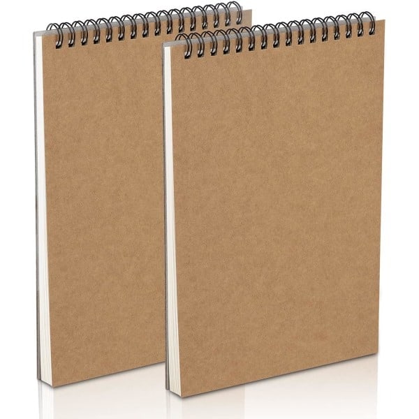 A5 Skissblock 30 blad Spiralbunden Ritpapper Skissblock NOK